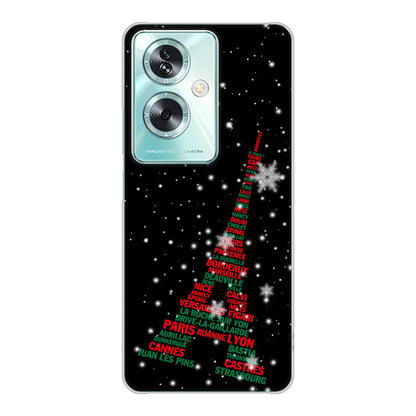 OPPO A79 5G A303OP Y!mobile エッフェル塔 ハードケース 背面印刷