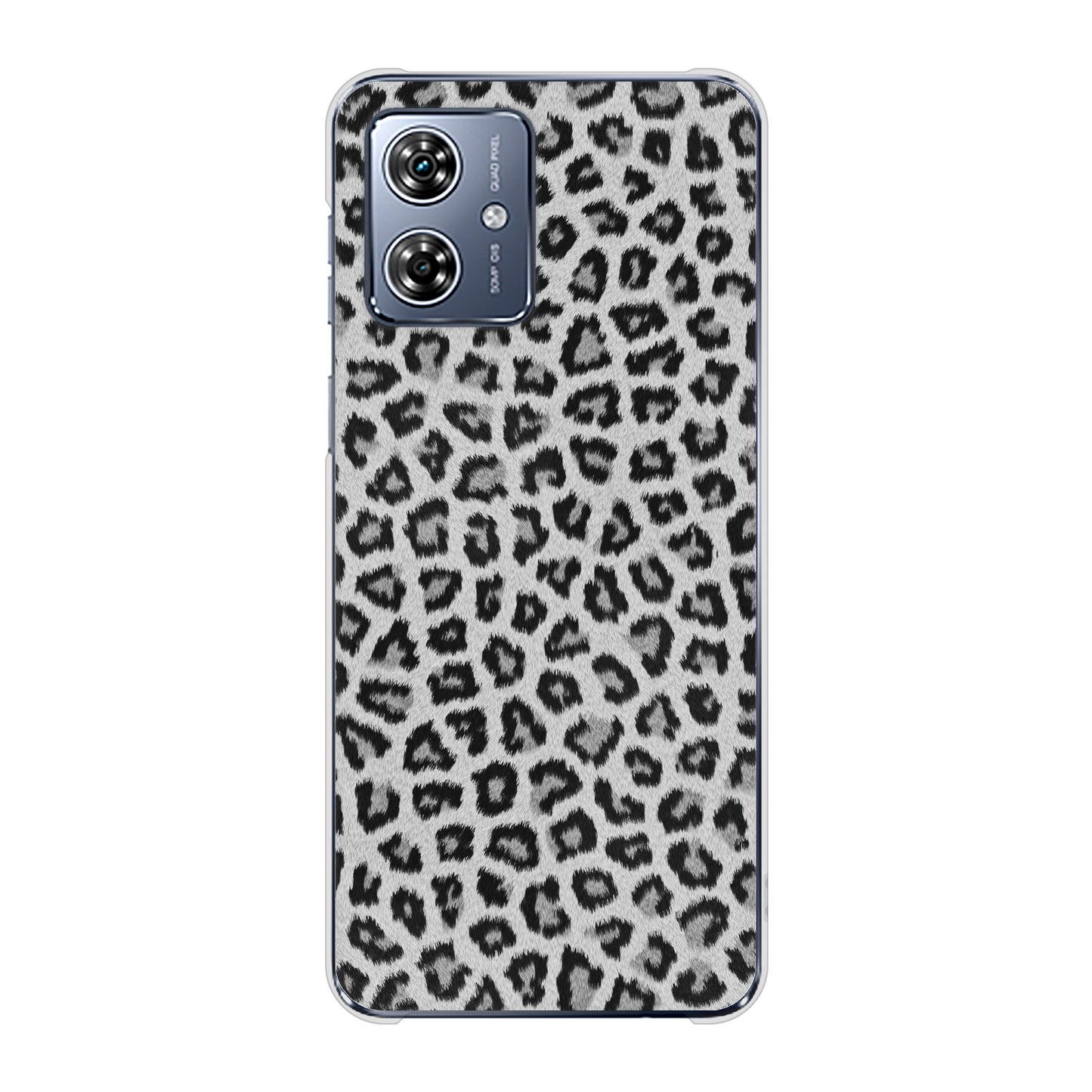 moto g64y 5G A401MO Y!mobile ヒョウ柄ベーシックS ハードケース 背面印刷