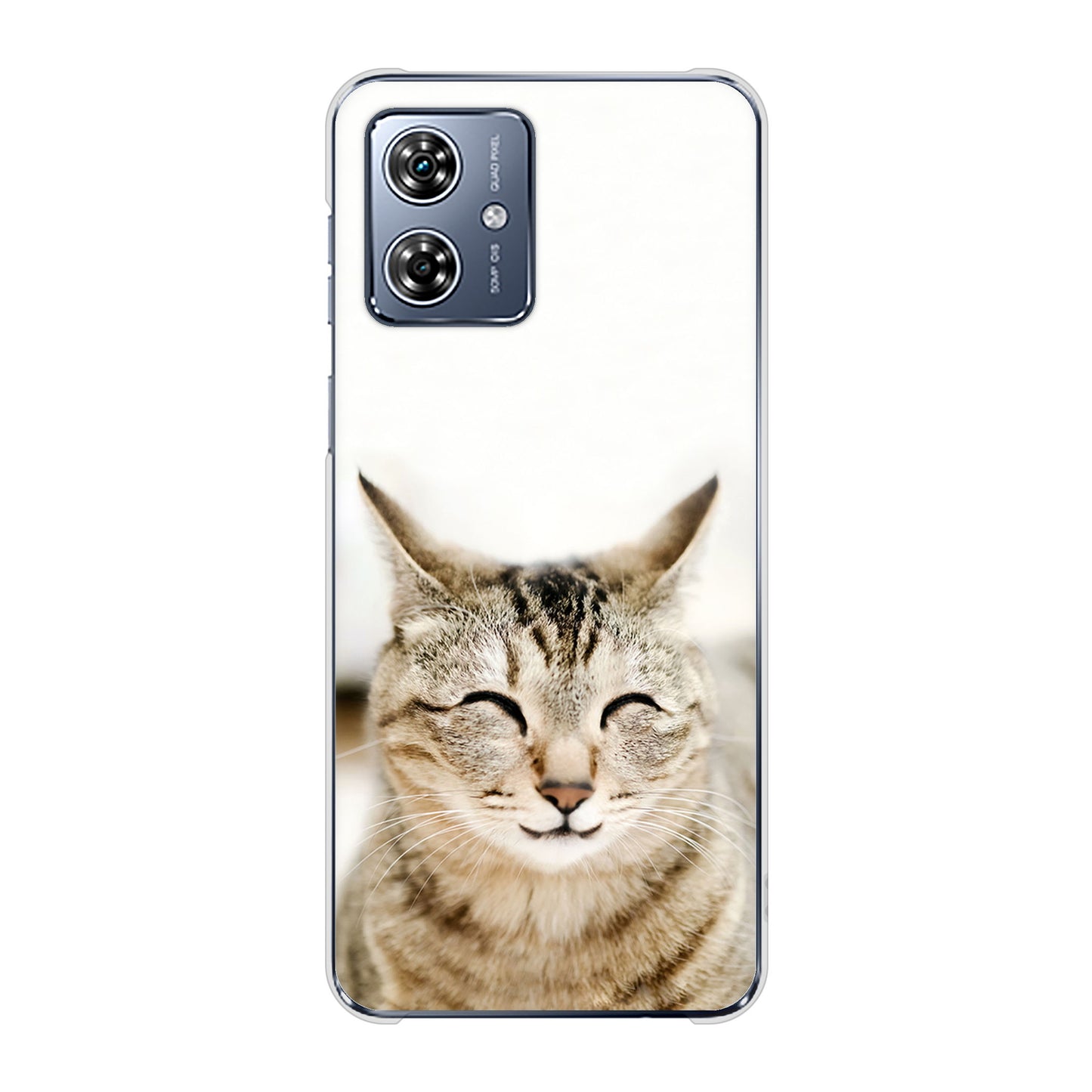 moto g64y 5G A401MO Y!mobile VA801 笑福ねこ ハードケース 背面印刷
