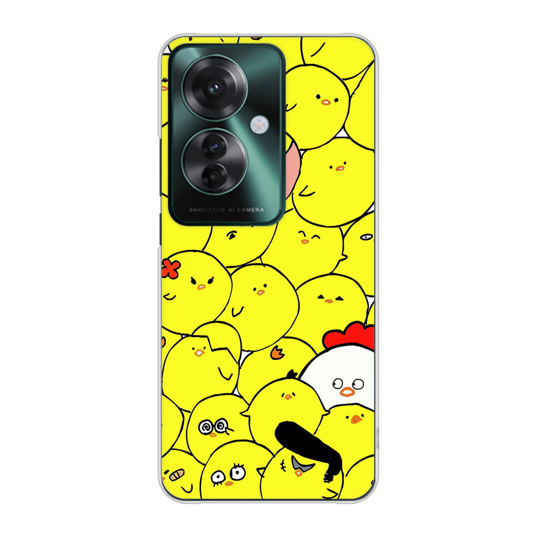 OPPO Reno11 A A401OP Y!mobile 1031 ピヨピヨ ハードケース 背面印刷