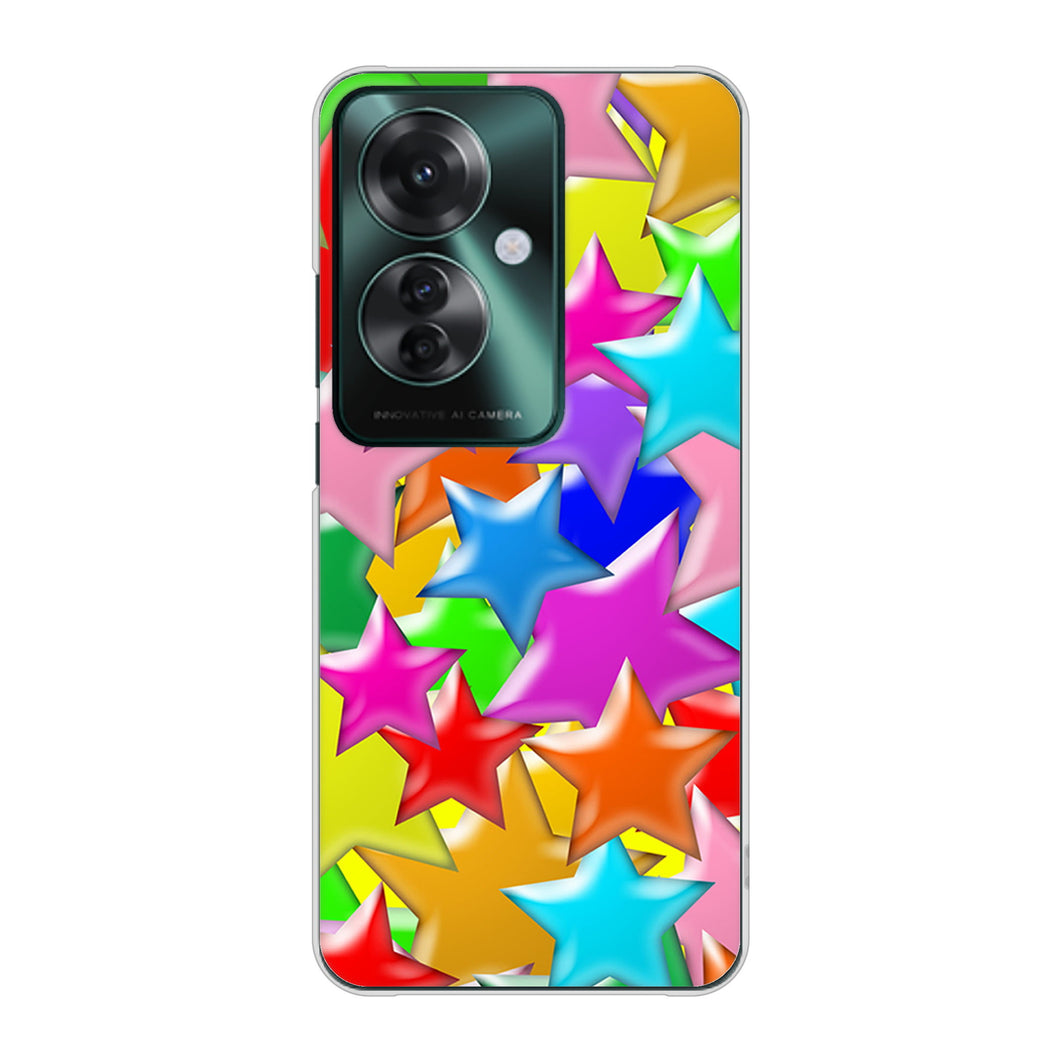 OPPO Reno11 A A401OP Y!mobile 1293 ランダムスター ハードケース 背面印刷