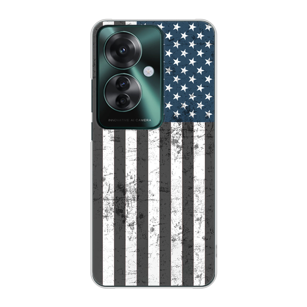 OPPO Reno11 A A401OP Y!mobile EK864 アメリカンフラッグビンテージ ハードケース 背面印刷