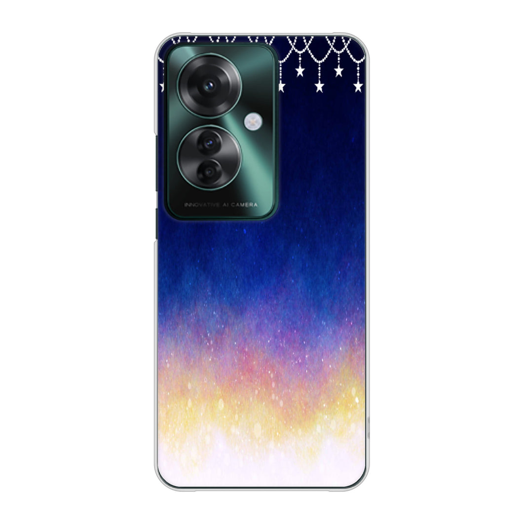 OPPO Reno11 A A401OP Y!mobile MI803 冬の夜空 ハードケース 背面印刷