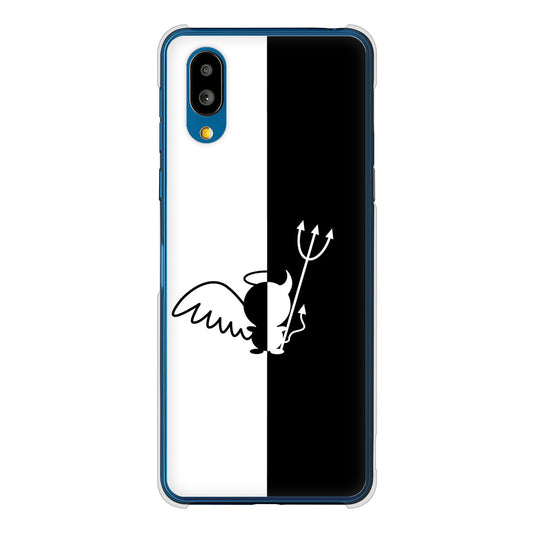 シンプルスマホ7 A404SH SoftBank 027 ハーフデビット ハードケース 背面印刷