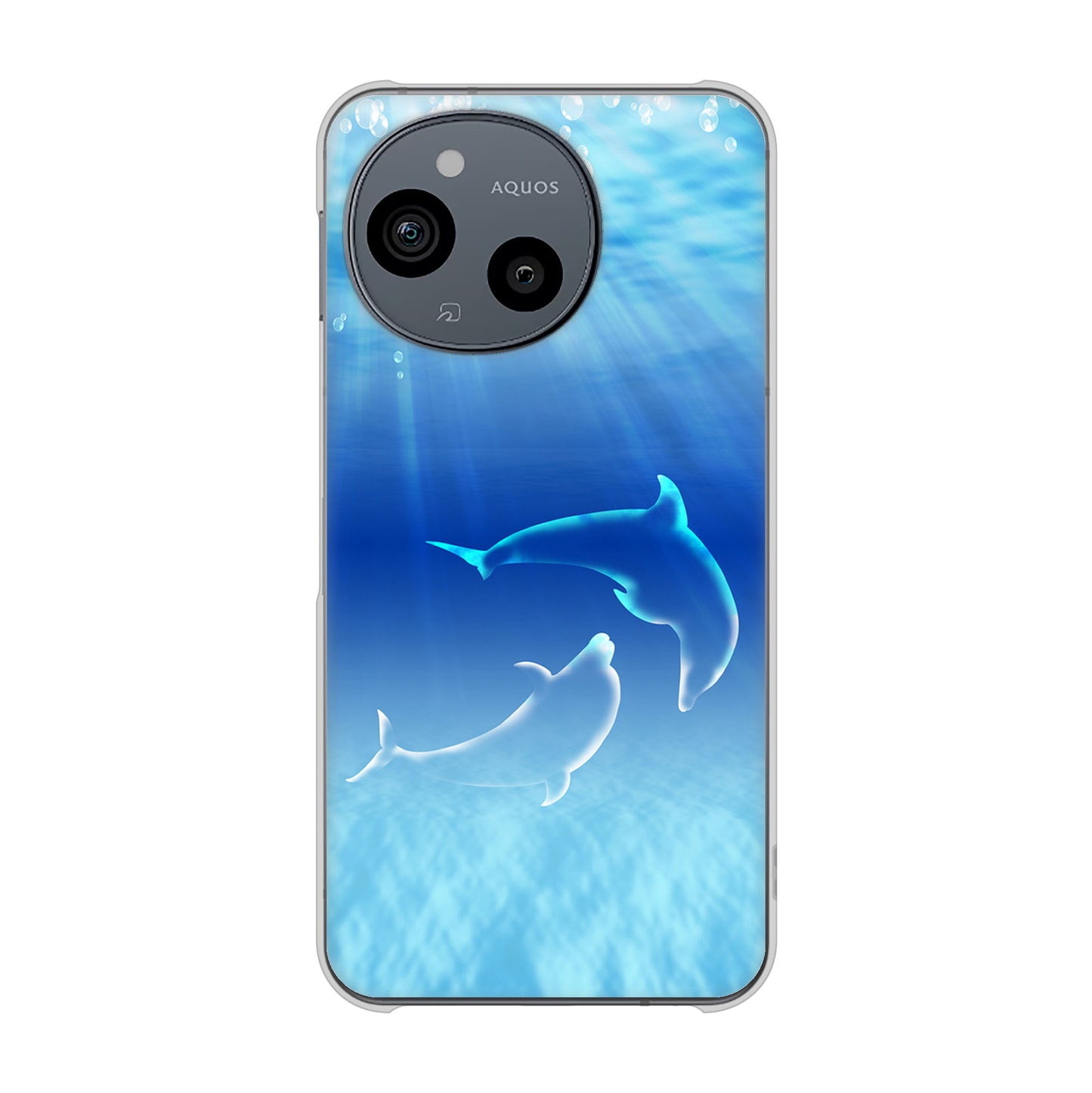AQUOS sense9 A405SH SoftBank 海の守り神 ハードケース 背面印刷