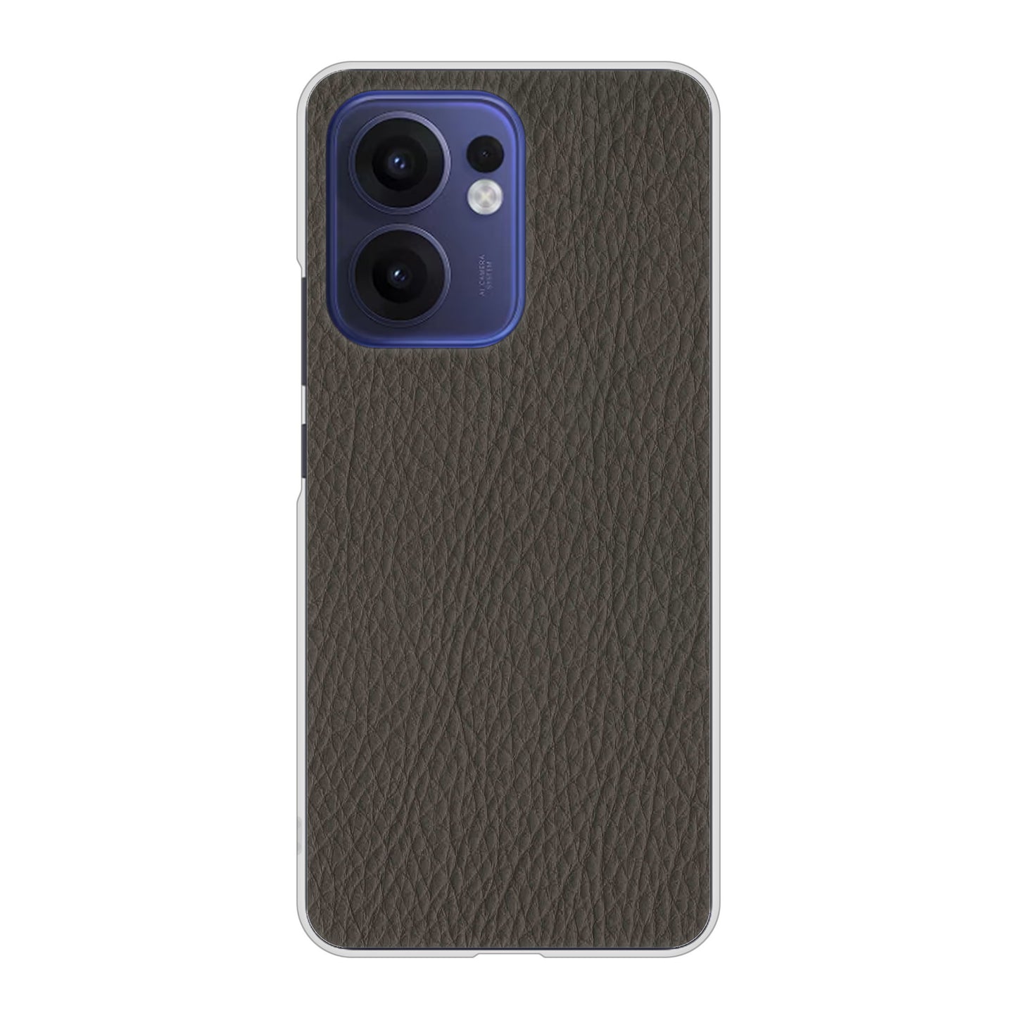 OPPO Reno13 A A501OP Y!mobile 高画質仕上げ 背面印刷 ハードケースレザー風