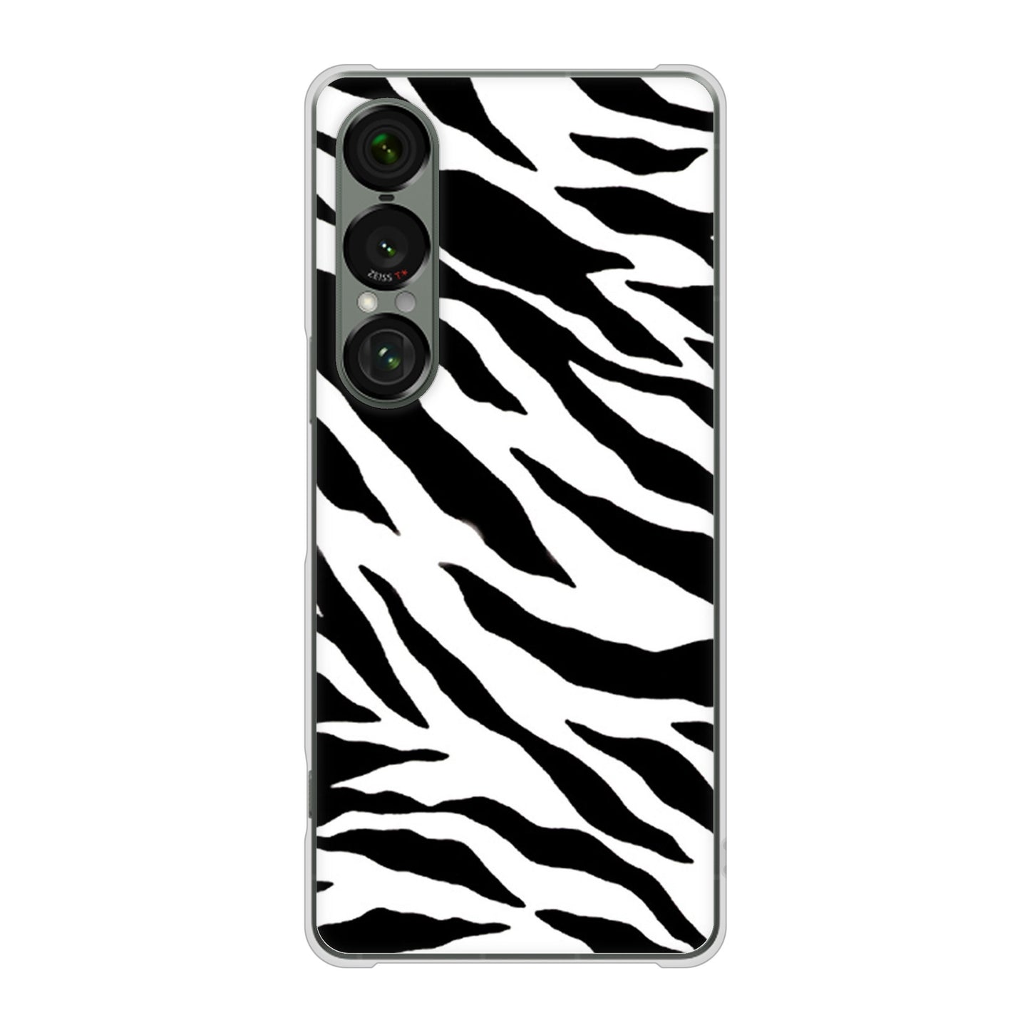 Xperia 1 VII A501SO SoftBank アニマル柄 ハードケース 背面印刷