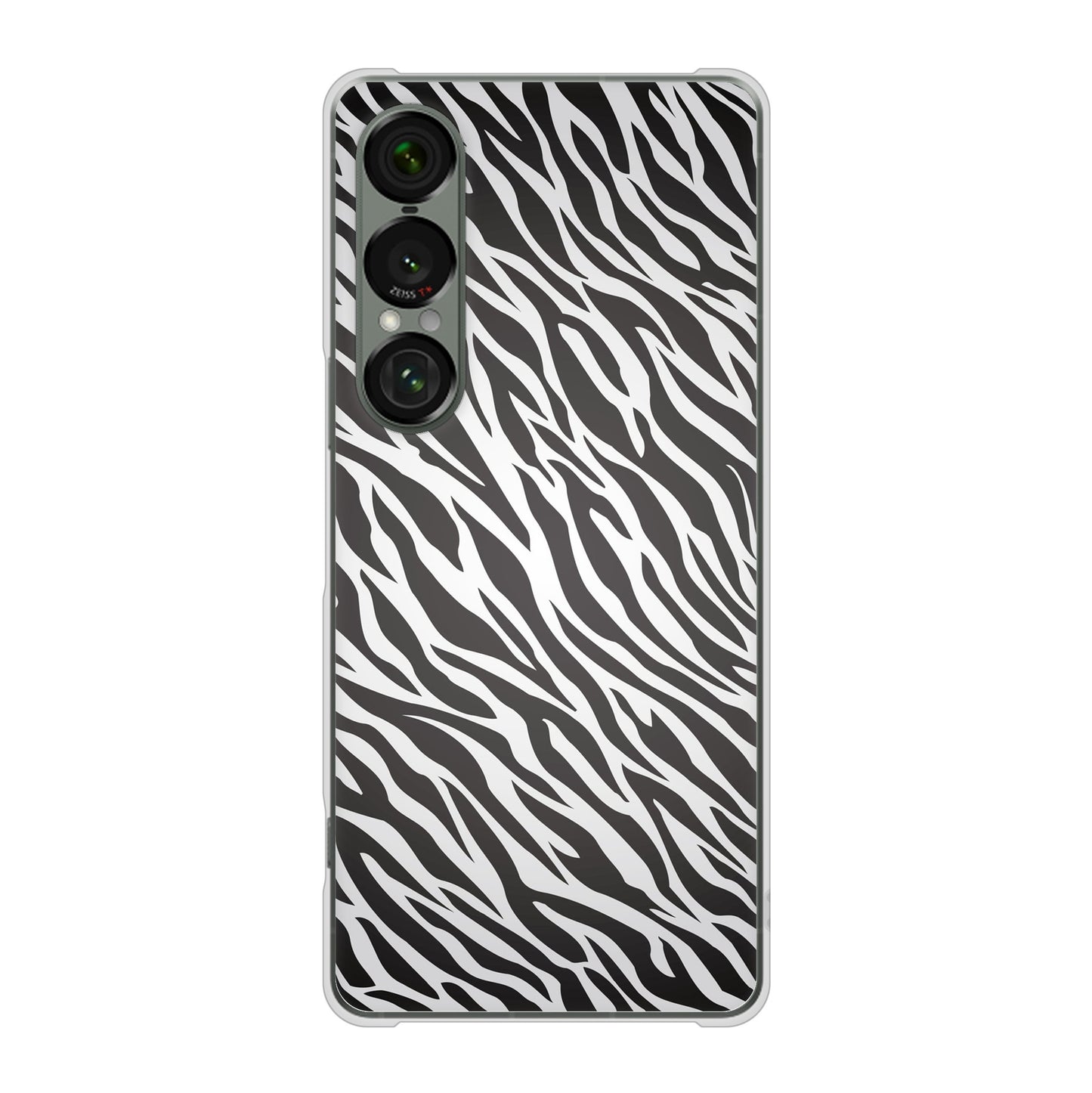 Xperia 1 VII A501SO SoftBank アニマル柄 ハードケース 背面印刷