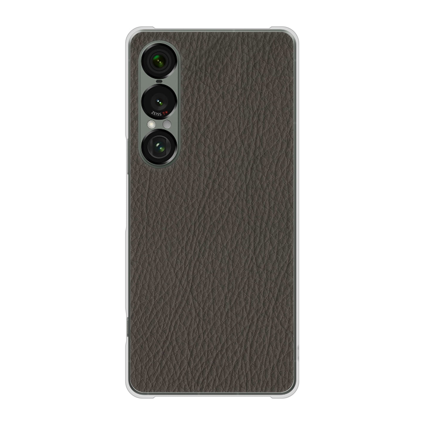 Xperia 1 VII A501SO SoftBank レザー風 ハードケース 背面印刷