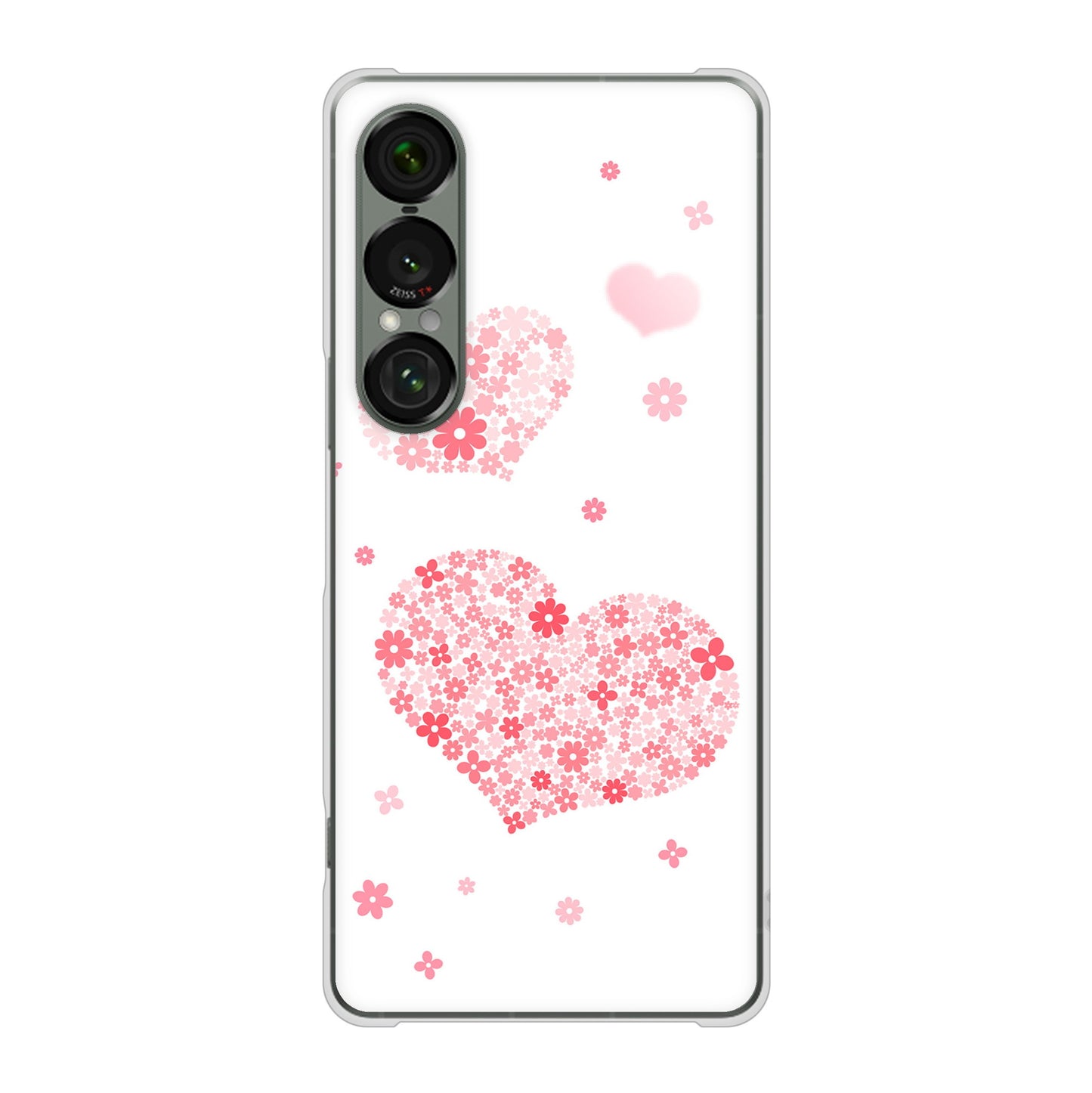 Xperia 1 VII A501SO SoftBank ビッグハート ハードケース 背面印刷