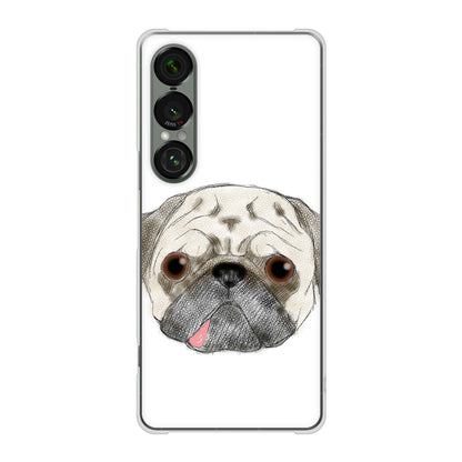Xperia 1 VII A501SO SoftBank パグ ハードケース 背面印刷