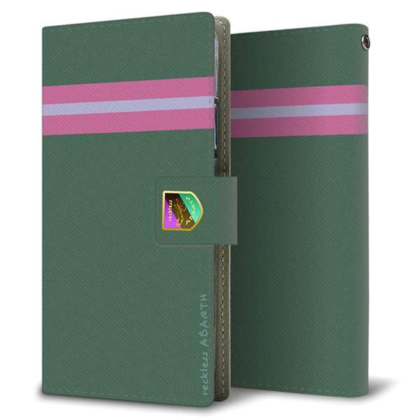 Xperia 1 VI SOG13 au 高画質仕上げ プリント手帳型ケース ( 薄型スリム )アバルト