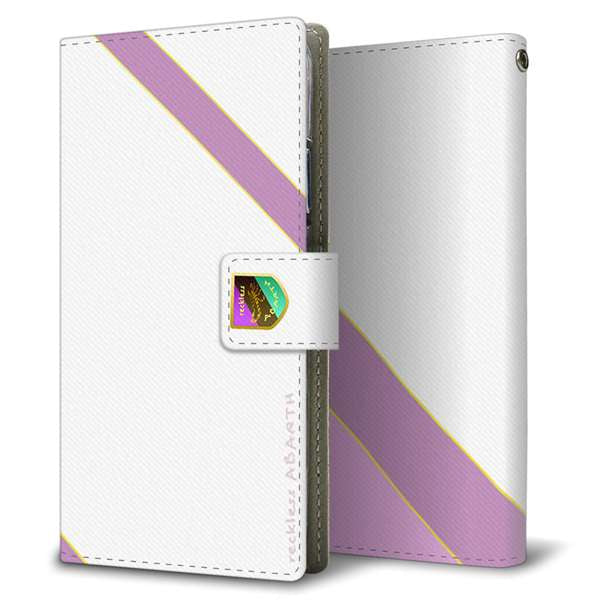 Xperia 1 VI SOG13 au 高画質仕上げ プリント手帳型ケース ( 薄型スリム )アバルト