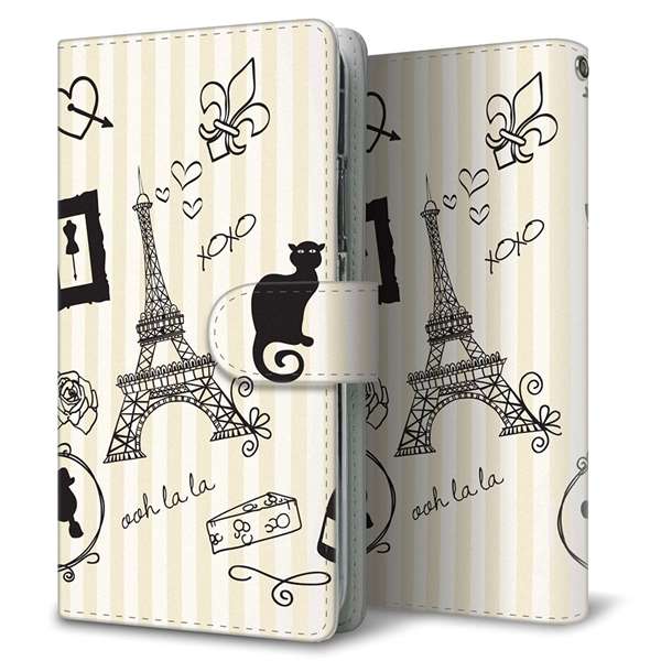 iPhone17 Pro 高画質仕上げ プリント手帳型ケース ( 通常型 )LOVE フランス
