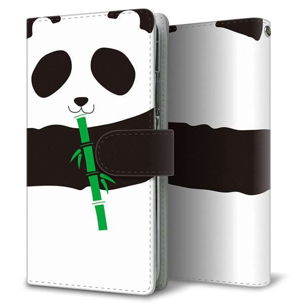 Xiaomi 13T XIG04 au 高画質仕上げ プリント手帳型ケース ( 通常型 ) 【FD817 パンダ817】