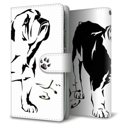 Galaxy S26 SC-51G docomo 高画質仕上げ プリント手帳型ケース ( 通常型 )動物の切り絵