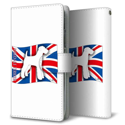 iPhone17 Pro Max 高画質仕上げ プリント手帳型ケース ( 通常型 )イギリス国旗と犬