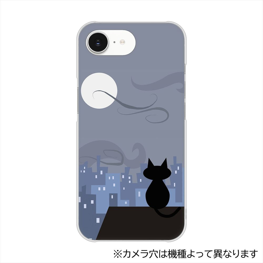OPPO Reno15 A CPH2801 夜とネコ ハードケース 背面印刷
