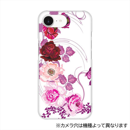 Xperia 10 VIII A602SO SoftBank ロマンチックなバラ ハードケース 背面印刷