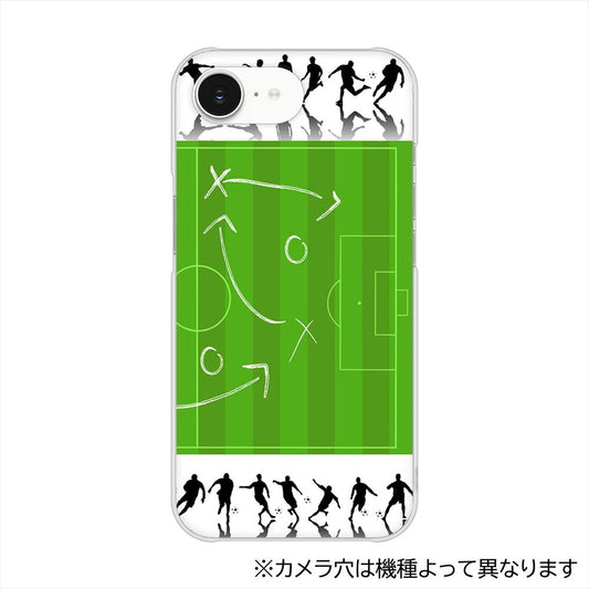 Xperia 10 VIII A602SO SoftBank 304 サッカー戦略ボード ハードケース 背面印刷