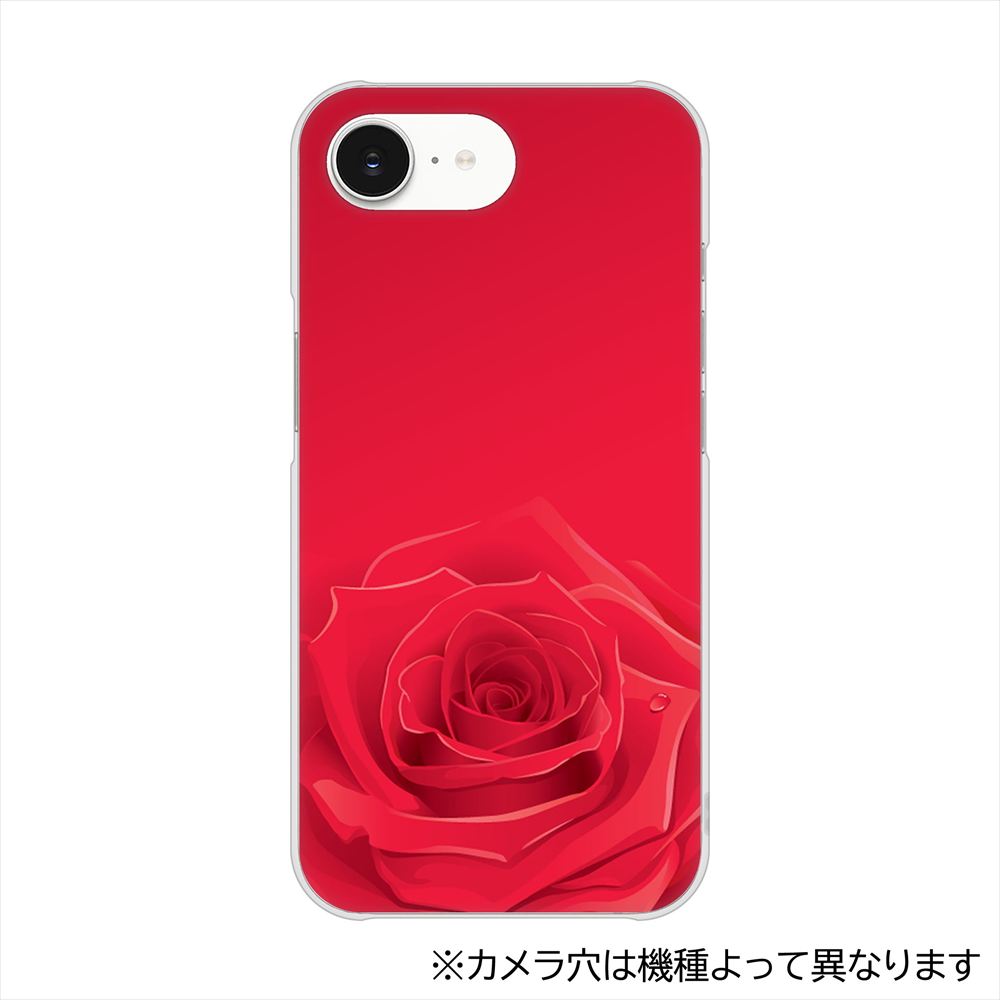 Xperia 10 VIII SOG18 au バラ ハードケース 背面印刷