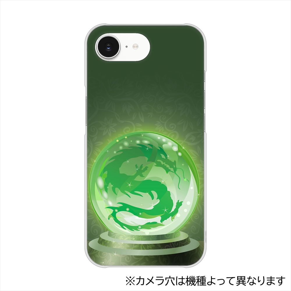 OPPO Reno15 A CPH2801 439 水晶に浮かぶ龍 ハードケース 背面印刷