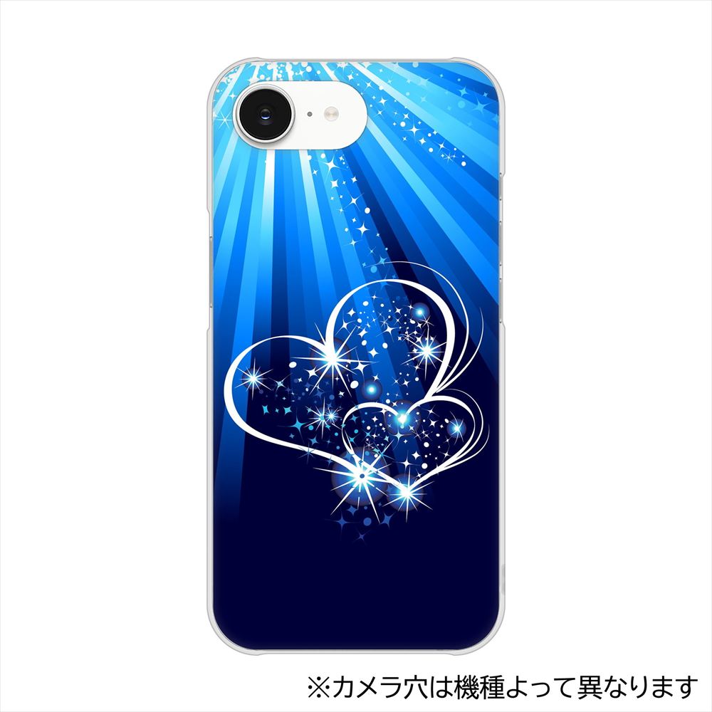 Xperia 10 VIII SOG18 au きらめきハート ハードケース 背面印刷