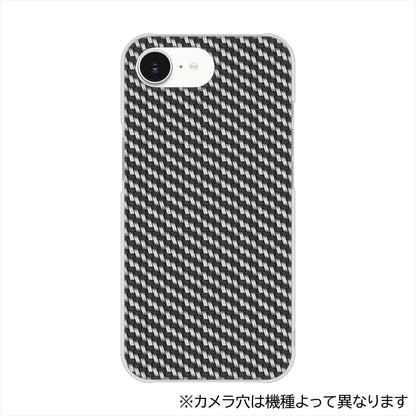 Xperia 10 VIII A602SO SoftBank カーボン ハードケース 背面印刷