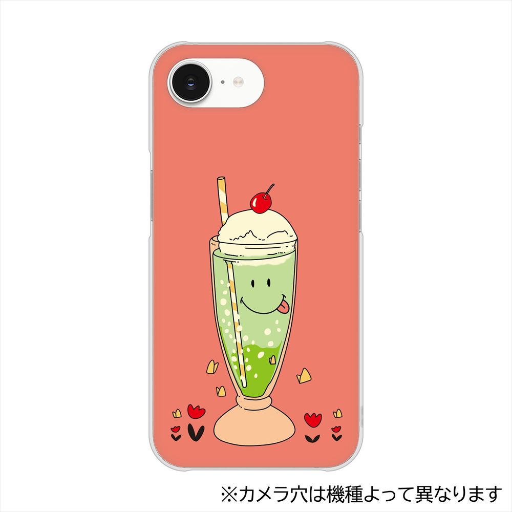 Xperia 10 VIII SOG18 au スイーツイラスト ハードケース 背面印刷