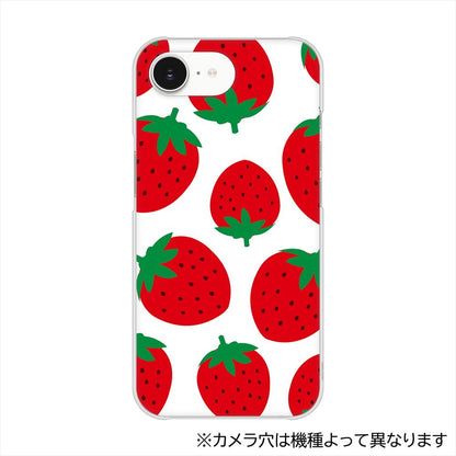 OPPO Reno15 A CPH2801 大きいイチゴ模様 ハードケース 背面印刷