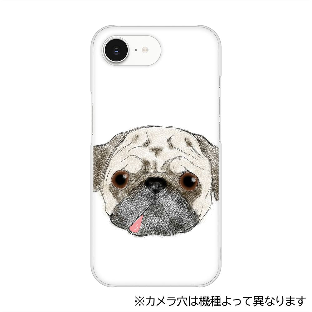 Xperia 10 VIII SOG18 au パグ ハードケース 背面印刷