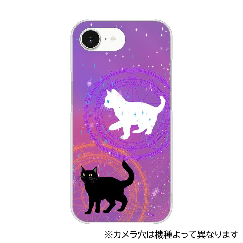 OPPO Reno15 A CPH2801 魔法陣猫 ハードケース 背面印刷