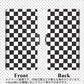 シンプルスマホ7 A404SH SoftBank 高画質仕上げ プリント手帳型ケース ( 薄型スリム ) 【151 フラッグチェック】