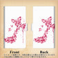 Galaxy S25 SM-S931Z SoftBank 高画質仕上げ プリント手帳型ケース ( 薄型スリム ) 【387 薔薇のハイヒール】