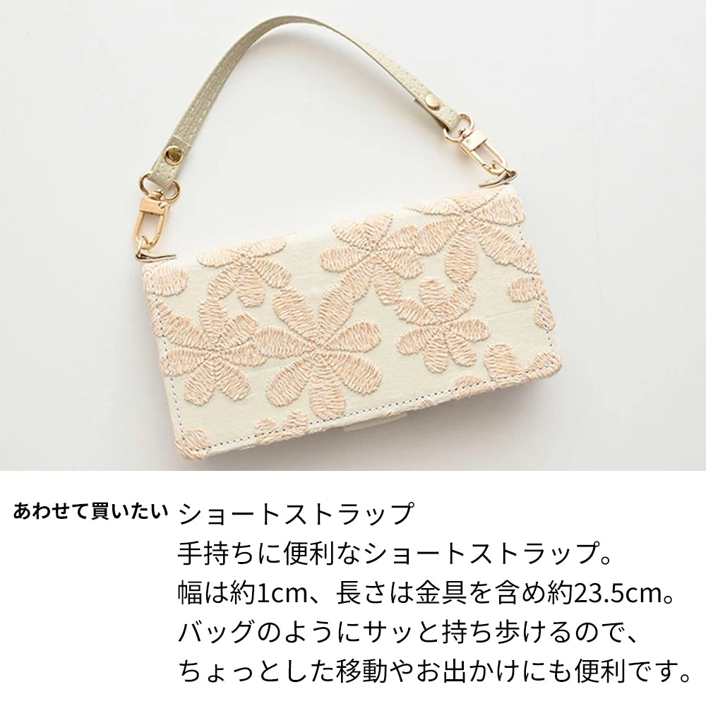 Google Pixel 11 Pro ラテフラワー 刺繍 サイドマグネット スマホケース 手帳型