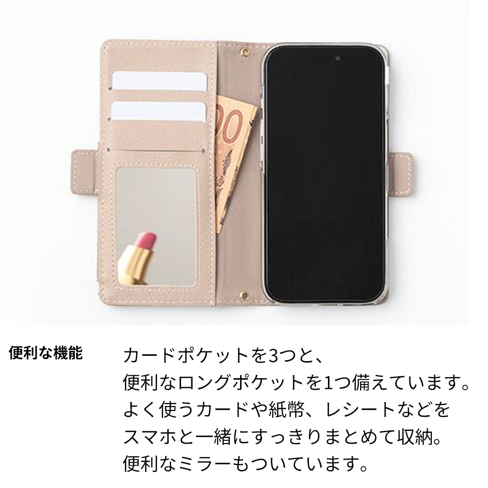 らくらくスマートフォン4 F-04J docomo クイックカードポケット付き シンプルフラップ -クラシック- スマホケース手帳型
