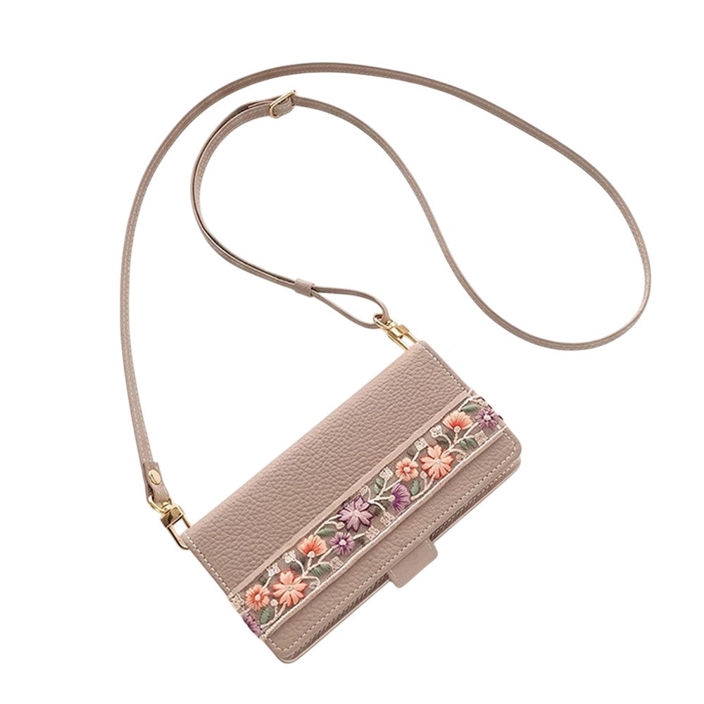 AQUOS wish5 SH-52F docomo インド刺繍 サイドマグネット くすみカラー スマホケース手帳型