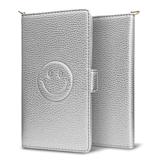 arrows 5G F-51A docomo スマホケース 手帳型 ニコちゃん 耐衝撃
