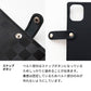 Xperia Ace SO-02L docomo かくれ市松模様 イタリアンレザー 手帳型ケース 耐衝撃
