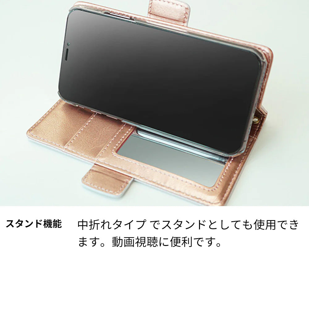 Redmi 9T 64GB スマホショルダー 手帳型 くすみカラー ミラー スタンド機能付 耐衝撃