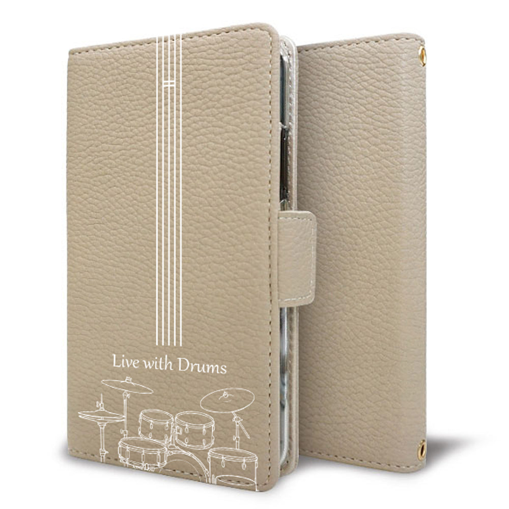 Google Pixel 9a 私の楽器 手帳型 ミラー スタンド機能付 耐衝撃