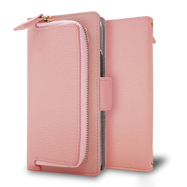 Xperia 10 II SOV43 au 財布付きスマホケース コインケース付き Simple ポケット 耐衝撃