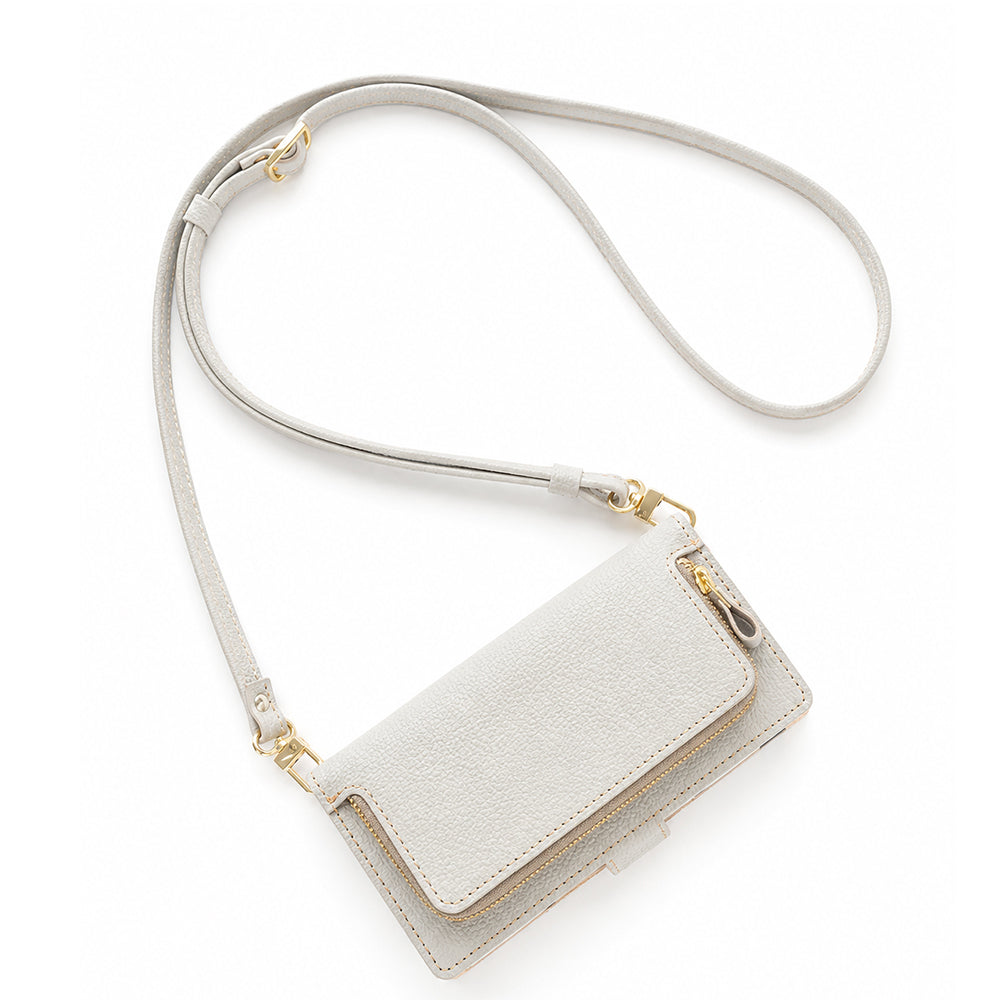 Google Pixel 4 姫路レザー シュリンクレザー コインケース付き スマホケース 手帳型 本革 サイドマグネット スマホショルダー