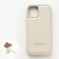 iPhone14 Pro Max Simple 名入れ スマホケース スマホショルダー カラーリアケース
