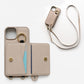 AQUOS sense4 basic A003SH Y!mobile ベルト付き 2つ折りカードケース カラーリアケース