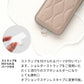 iPhone13 Pro キルティング ウェーブ カラーリアケース