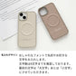 iPhone14 Pro Simple 名入れ MagSafe対応 カラーリアケース マグネット スマホケース