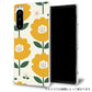 Galaxy S26 SC-51G docomo 北欧風花柄 大人かわいい 透明クリアハードケース