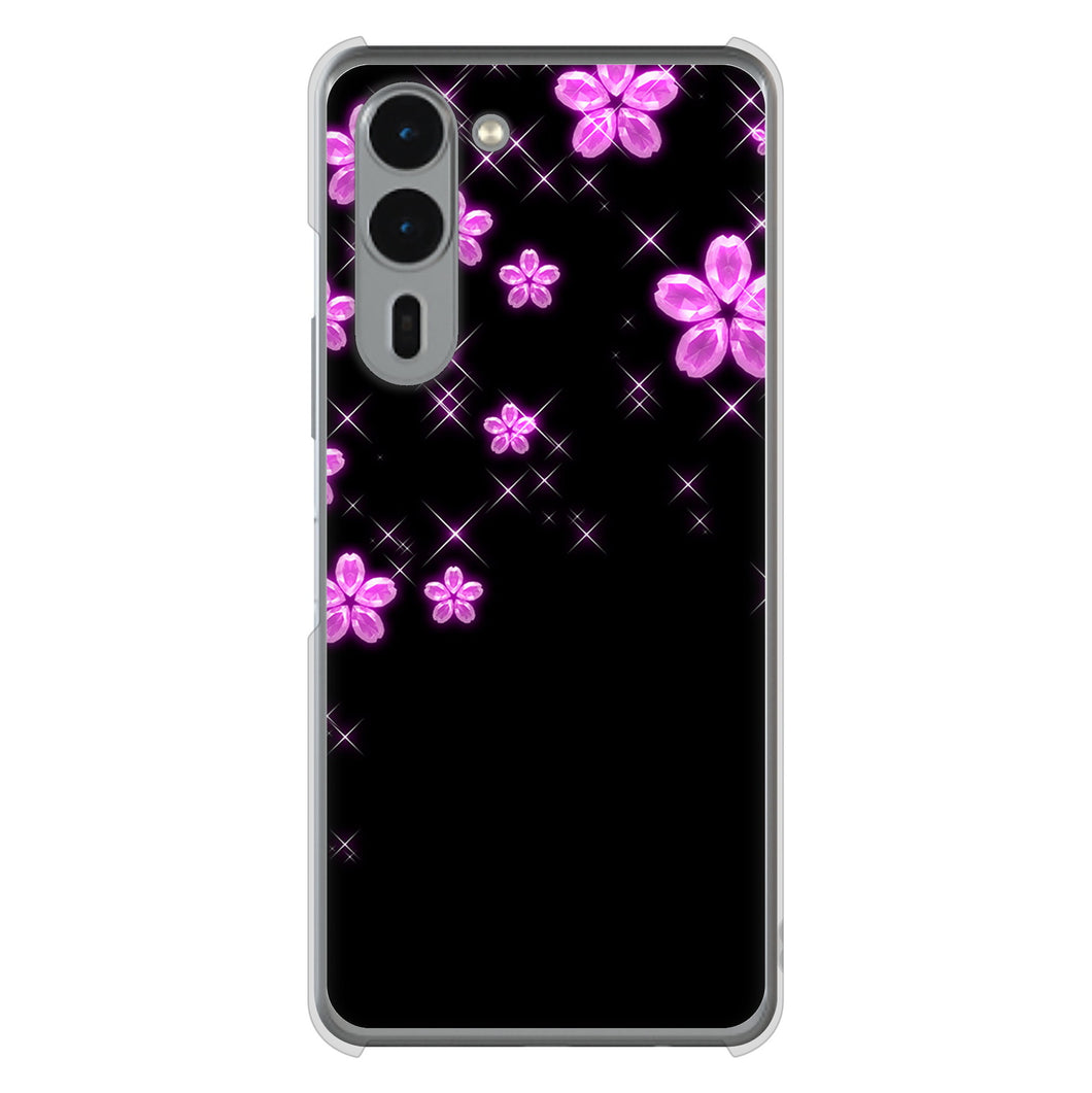 arrows We2 Plus F-51E docomo 019 桜クリスタル ハードケース 背面印刷