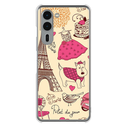 arrows We2 Plus F-51E docomo LOVE フランス ハードケース 背面印刷